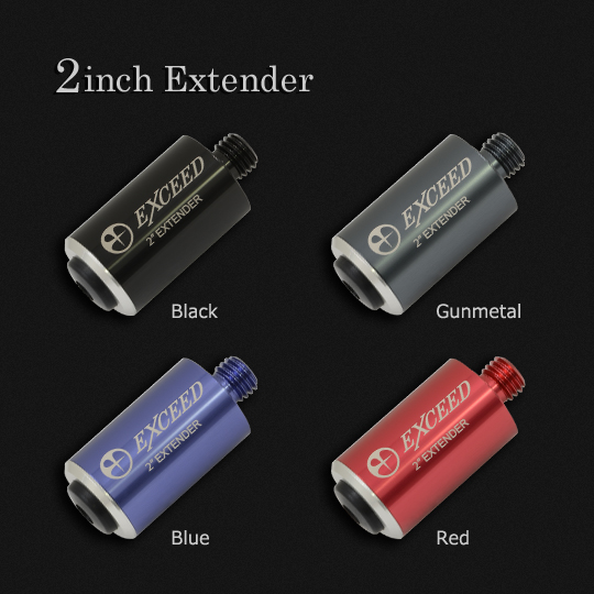 2インチエクステンダー|アクセサリー|EXCEED CUE Official Website 2インチエクステンダー|アクセサリー|EXCEED CUE Official Website